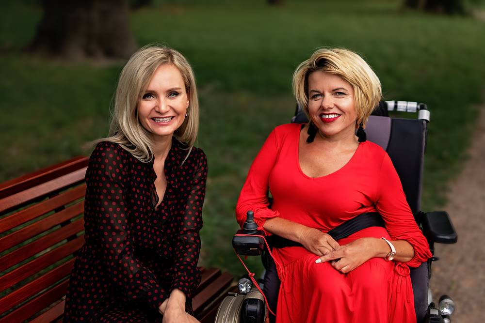 Katarzyna Obłąkowska i Edyta Banasiewicz